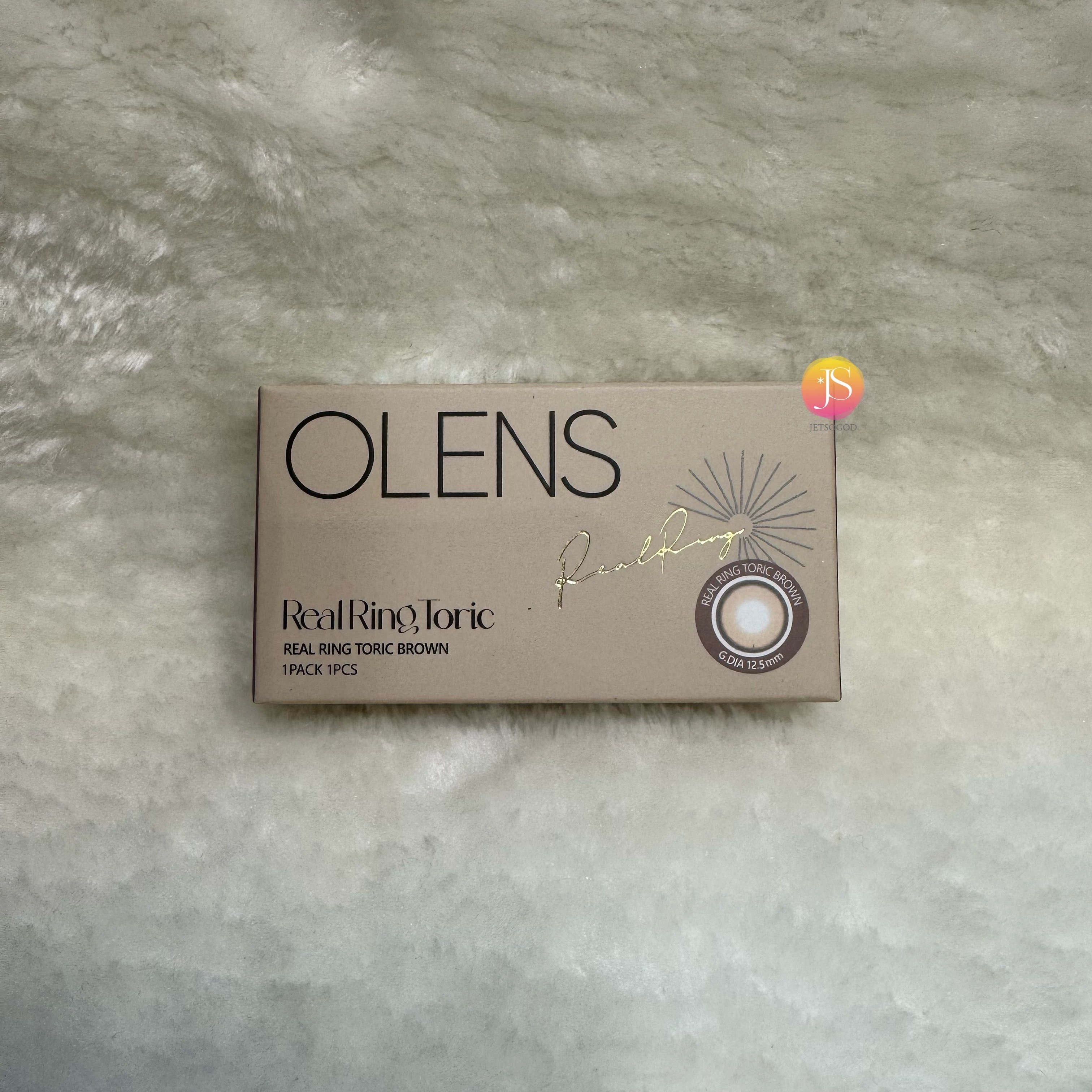 *散光*OLENS Real Ring Monthly Toric (Brown)(1P)