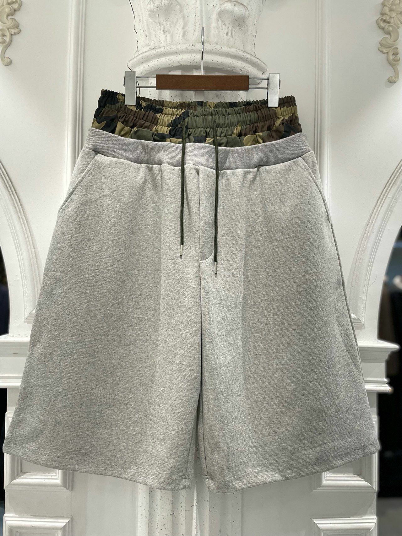 拼迷彩短褲 alife-040P