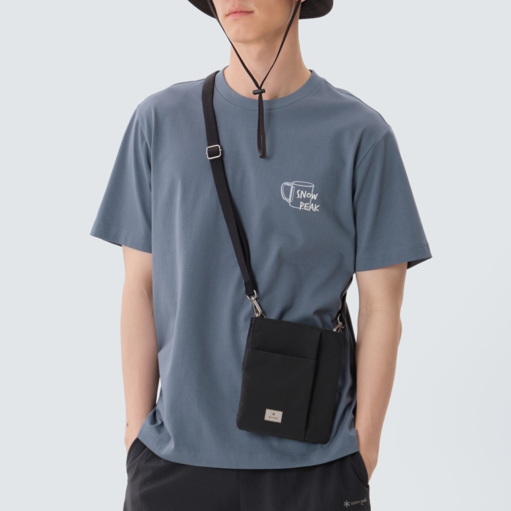 【現貨】snow peak Cample Cross Sacoche 25SS分割小包 側背包 S25ZUCCB13