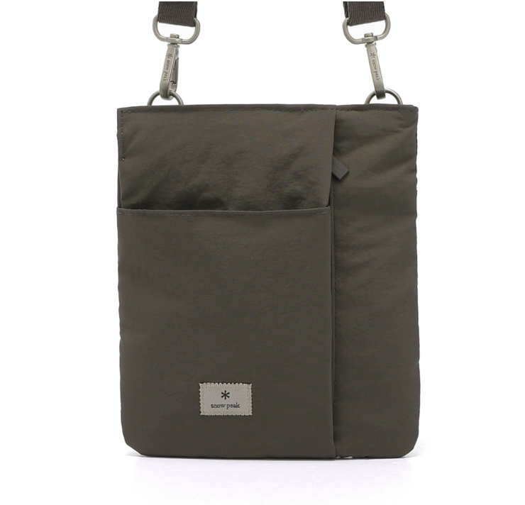 PEAK■Cample Flap Cross Sakosh■送料込 snow peak Cample Flap Cross Sacoche 翻蓋長型小包側背包