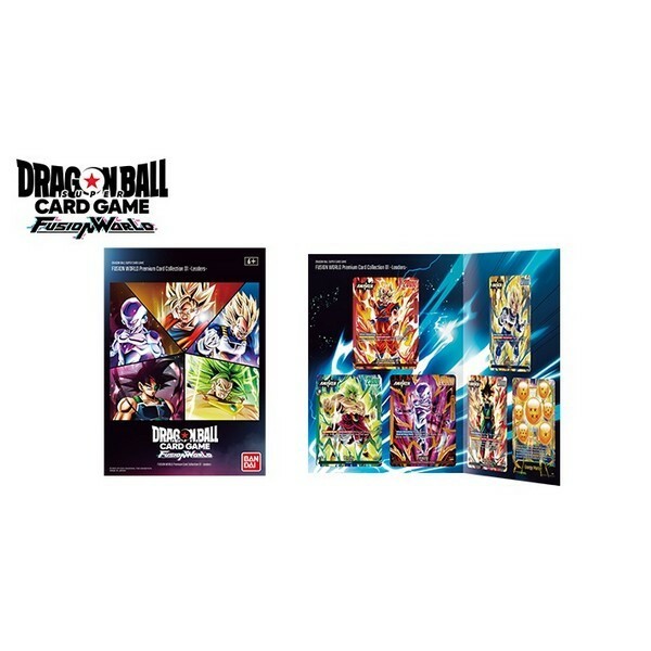 Bandai Dragon Ball Super Card Game Fusion World Premium Card Collection 01 Leaders