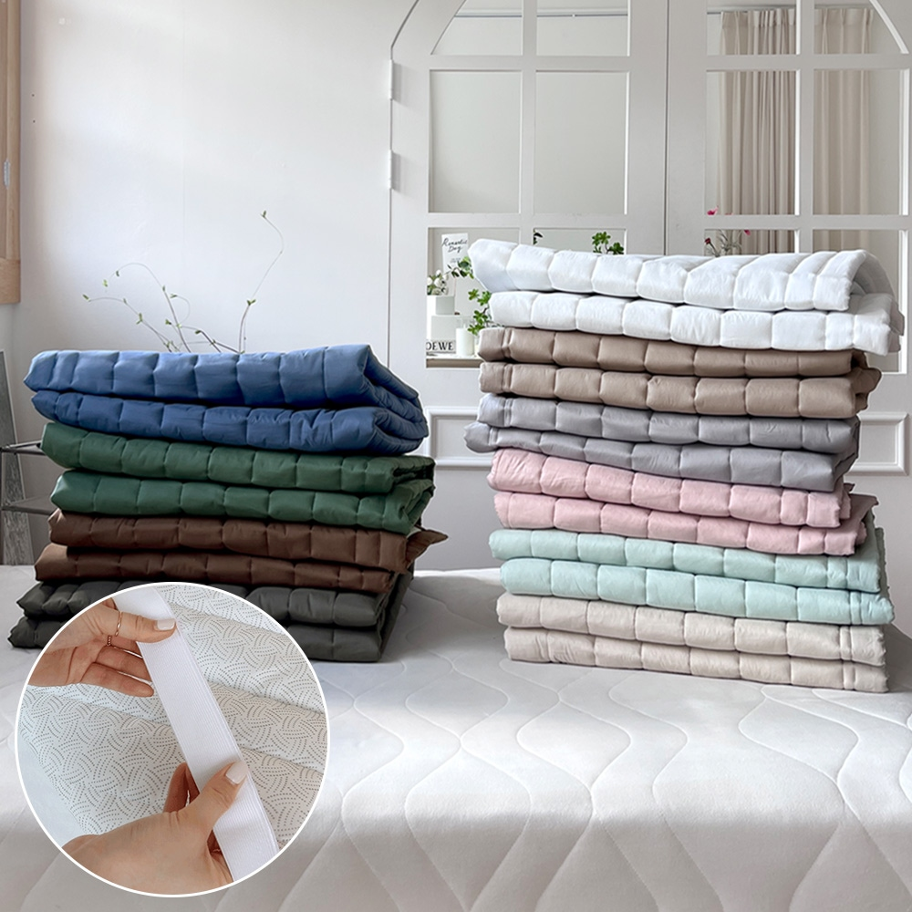 【現貨】韓國製｜高密度純棉99.9%靜音抗菌床墊 - [10colors]