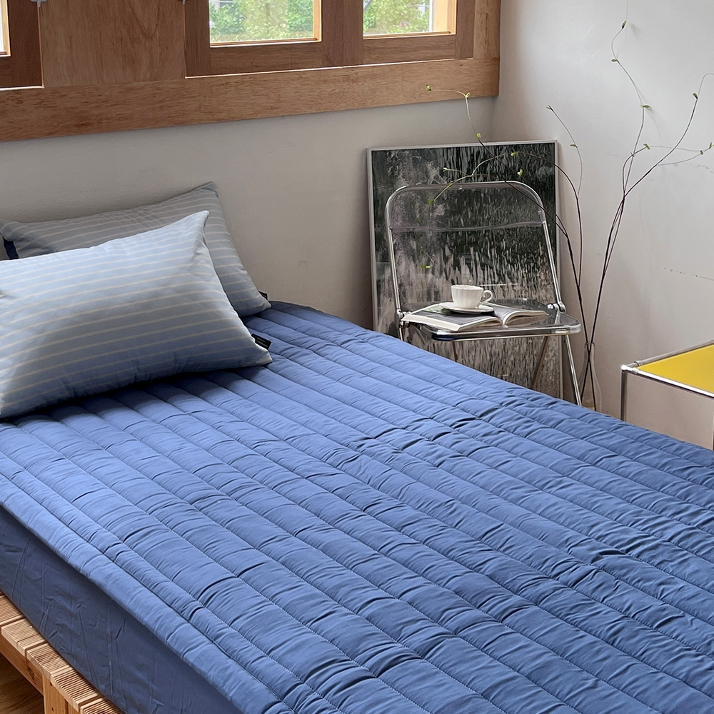 【現貨】韓國製｜高密度純棉99.9%靜音抗菌床墊 - [10colors]