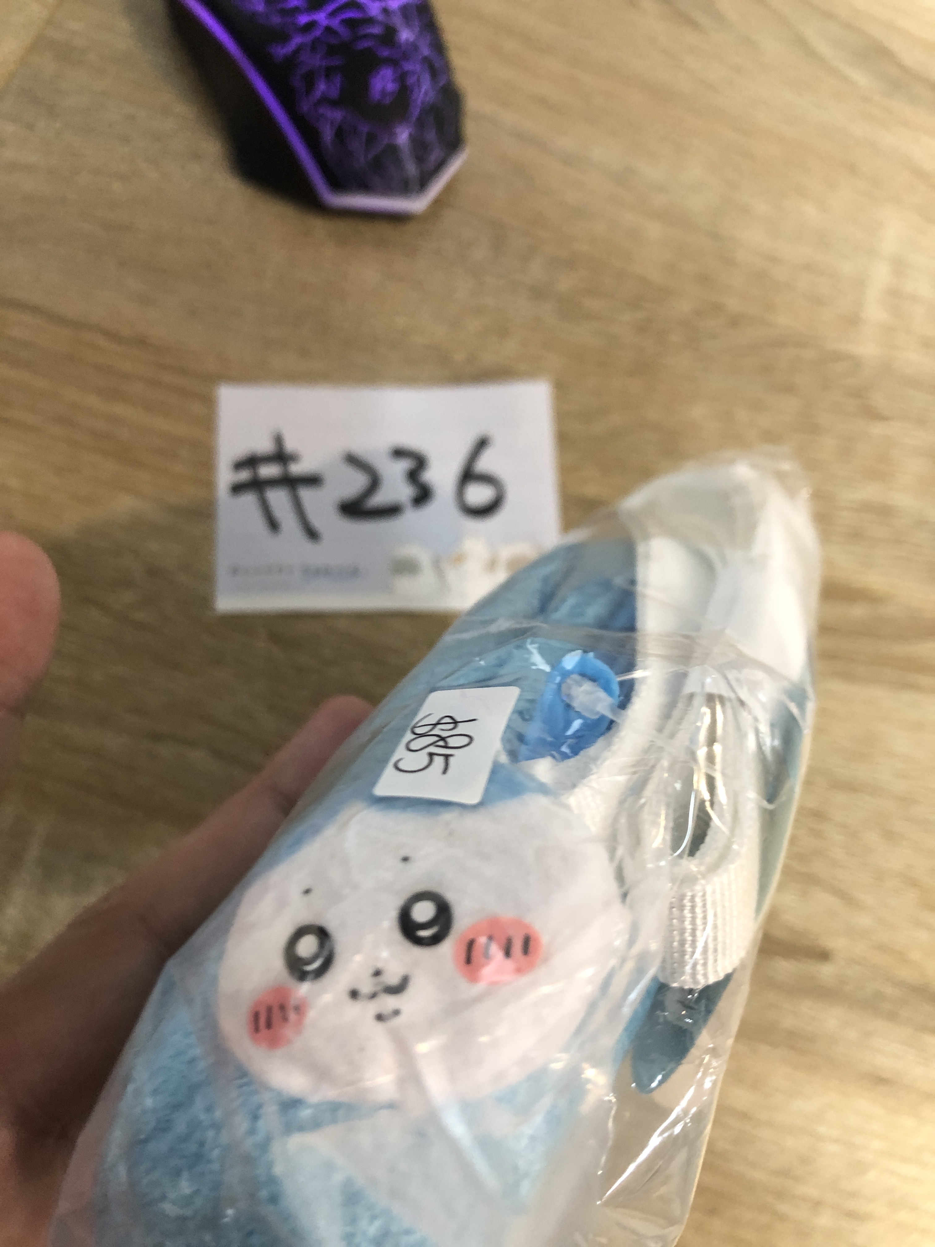 CHIIKAWA  八字貓 收納袋#236