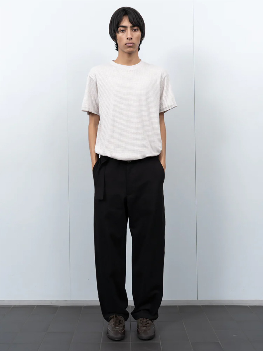 Lady White Co. Belted Jersey Trouser