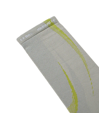 NOZZLE QUIZ Tactel Airy 輕量中高筒休閒襪 (盈黃)