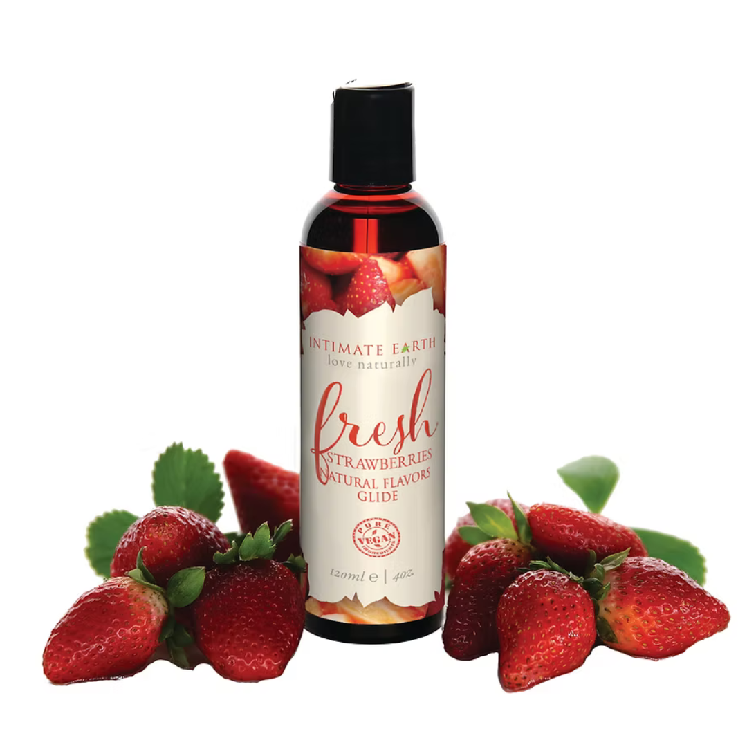 Intimate Earth - Fresh Strawberries Natural Flavors Glide - 120ml