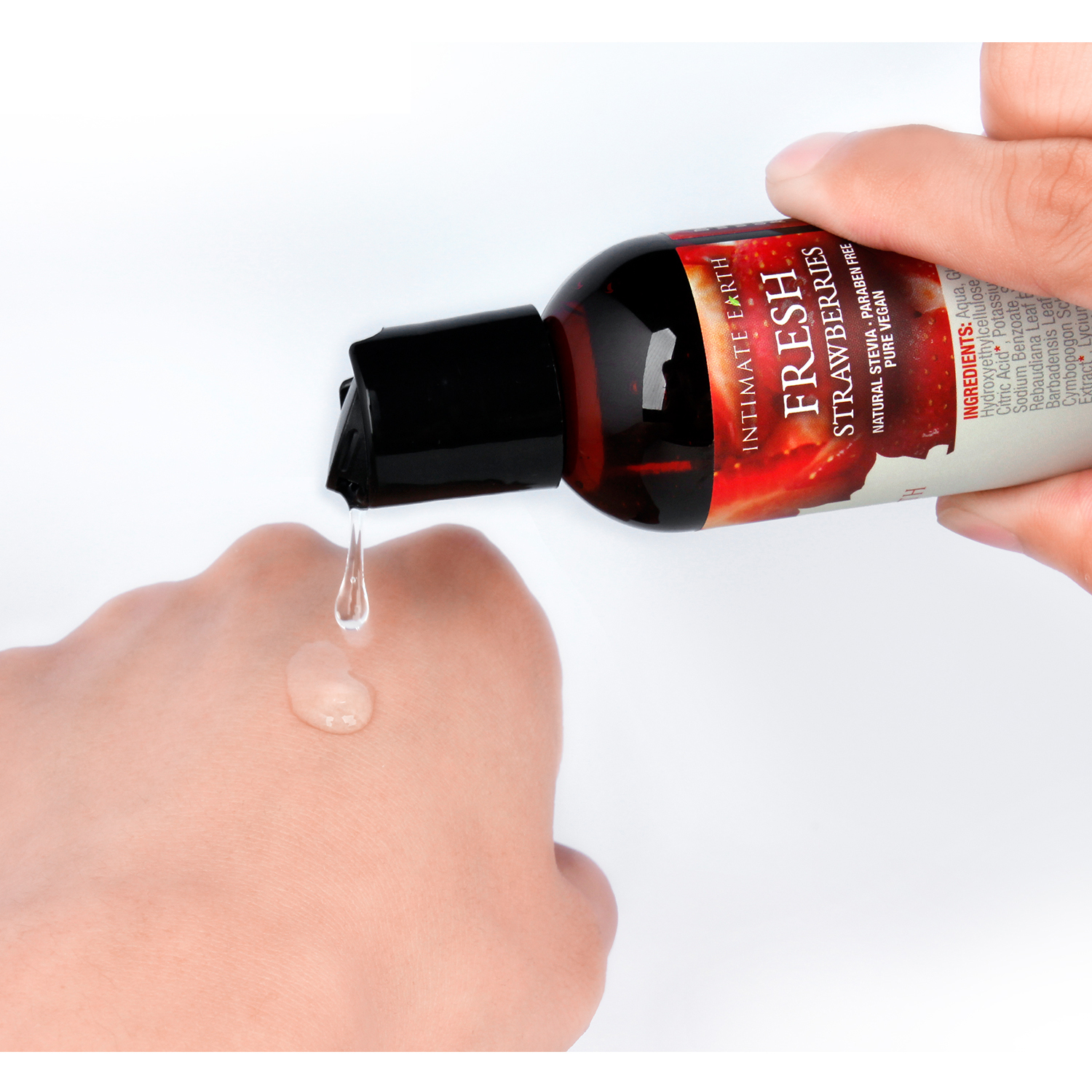 Intimate Earth - Fresh Strawberries Natural Flavors Glide - 120ml