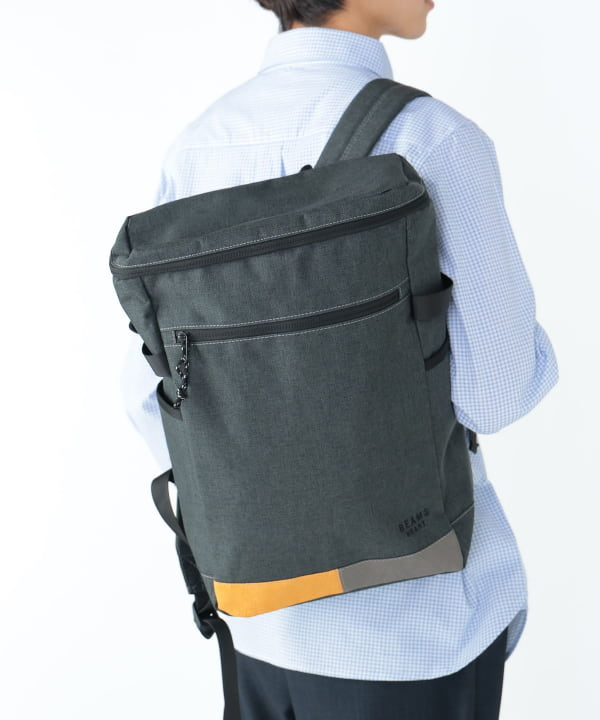 日本 Beams 混色聚酯後背包