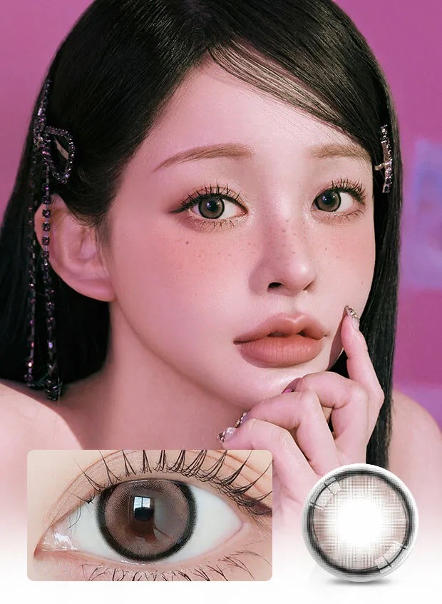 [月拋]LensVery Silhouette 1 MonthHot Choco 卡布奇諾｜彩妝隱形眼鏡｜每盒2片