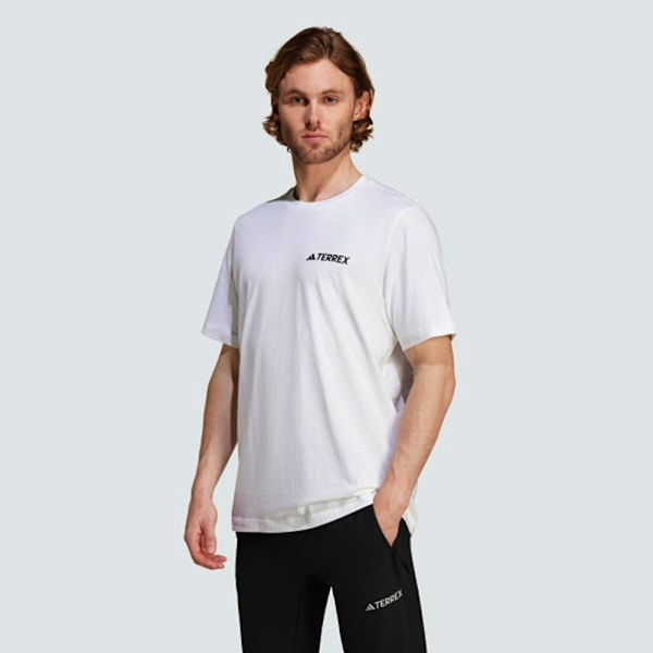 ADIDAS 短T TX MOUNTAIN TEE 白色 聯名款 運動 短袖 T恤 男 IZ0465