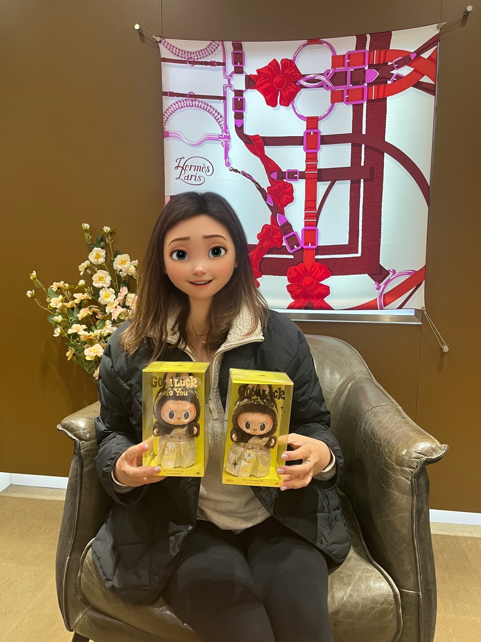 17/3/2025購買【感謝支持】 熟客靚靚再來復購✌️ 今次爽快抱走herbag mini 石板灰🪙同限定版Labubu😍 因為有現貨選擇我哋👍🏼 感謝你一直以來嘅信任與支持🫶