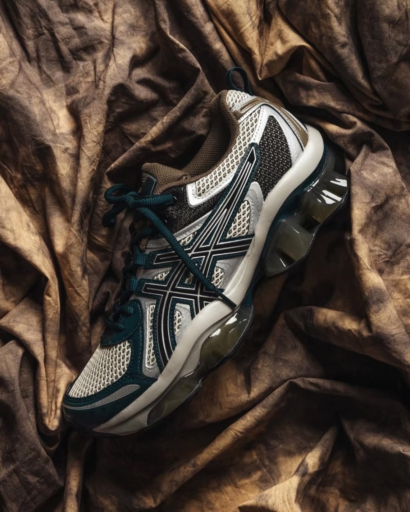 【Focus Store】預購 Asics Gel-Quantum Kinetic "OATMEAL/DARK TAUPE" 白灰綠 1203A270-254