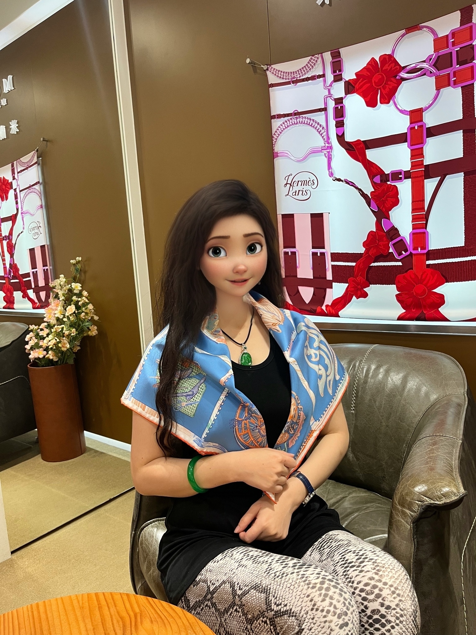 18/3/2025購買【感謝支持】 靚靚爽快買了9090絲巾同Bbr風衣🧥 非常滿意✌️ 多謝你嘅支持🥰