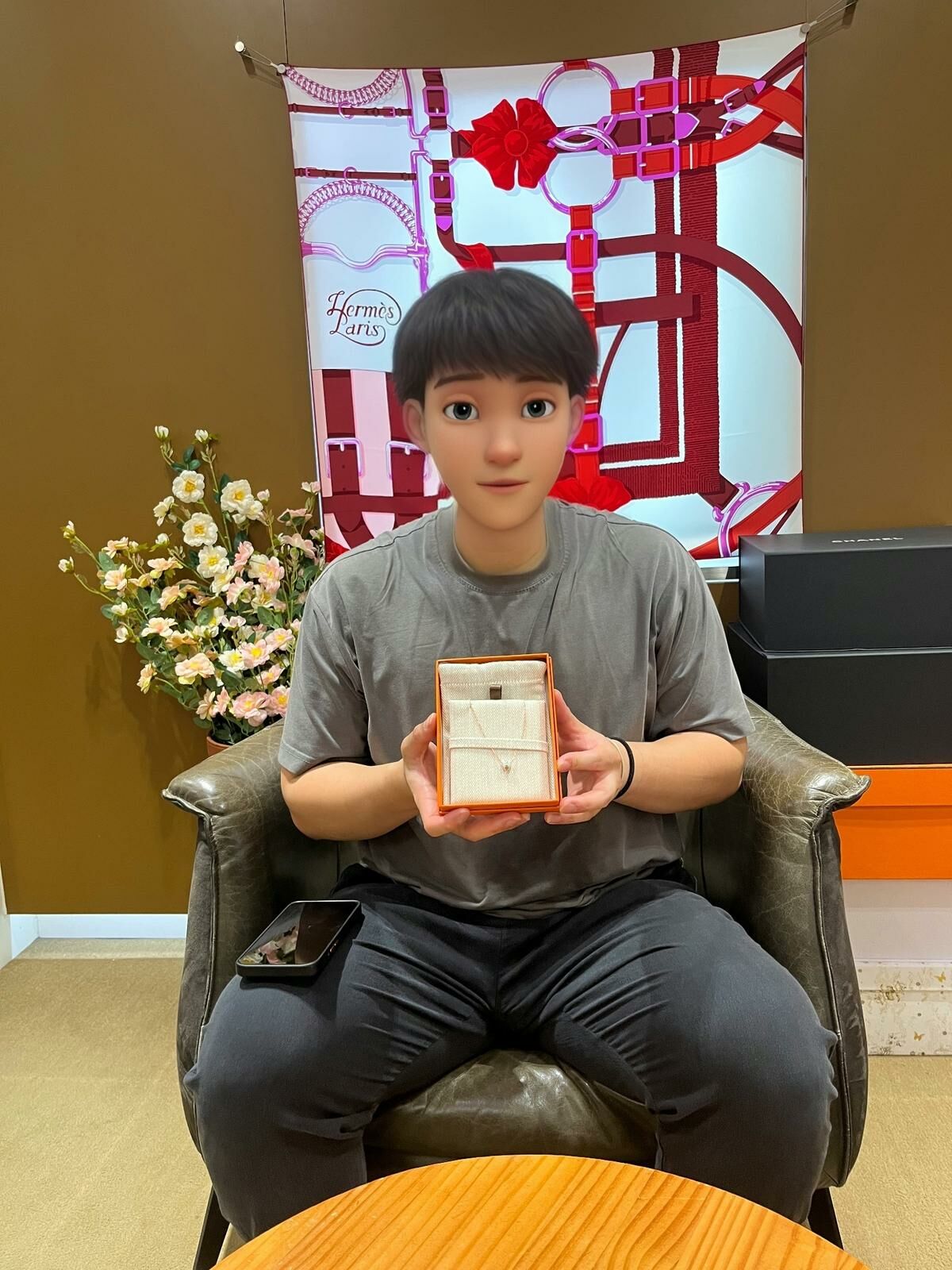 12/3/2025購買【感謝支持】 暖男先生秒購mini pop H 頸鏈⛓️ 感謝你嘅支持😊