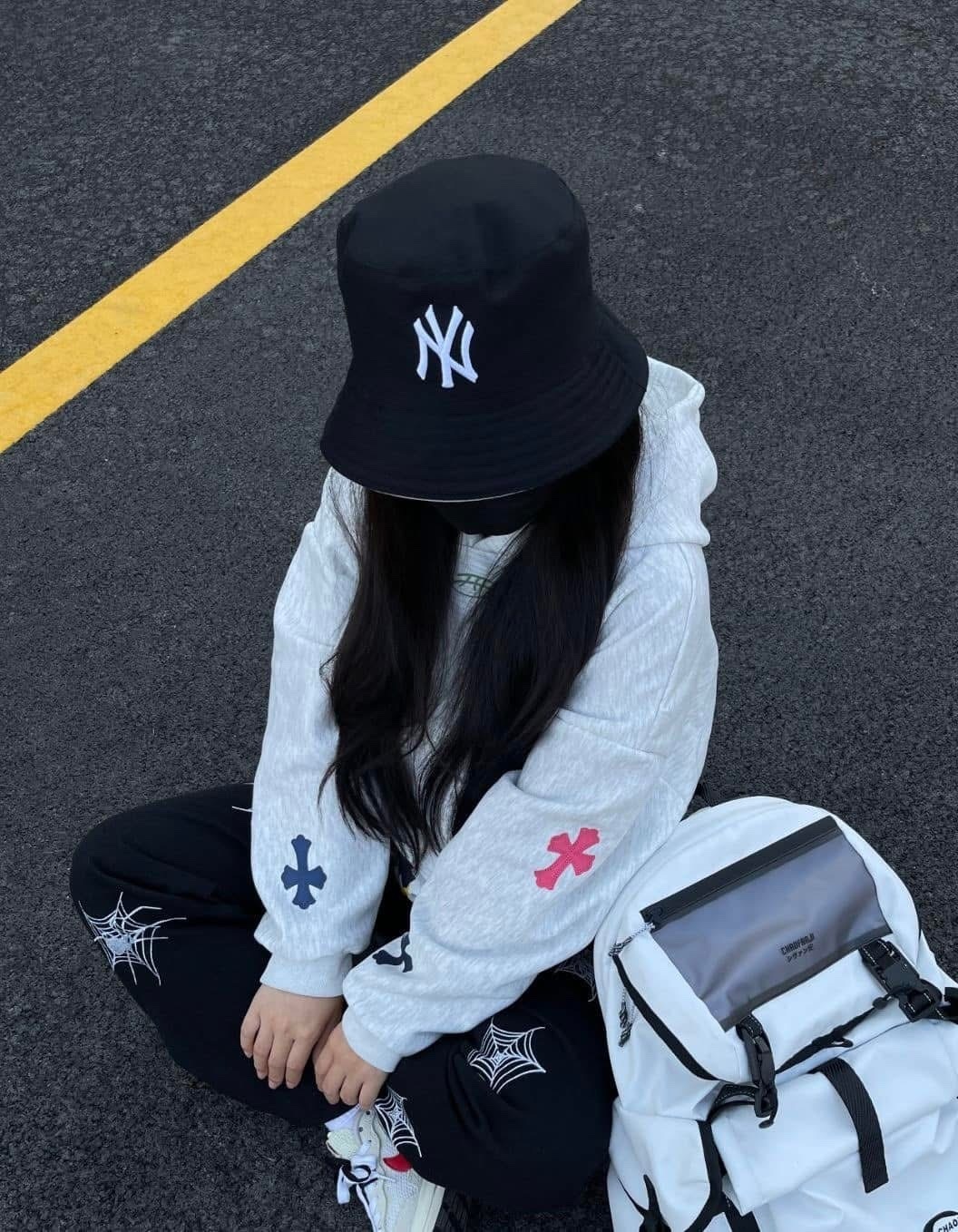 【現貨】MLB X Disney 漁夫帽 G090818（唐老鴨刺繡logo）