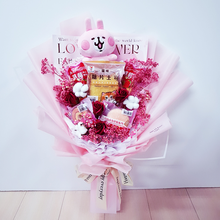 卡娜赫拉麵包花束カナヘイ,Kanahei-bread bouquet