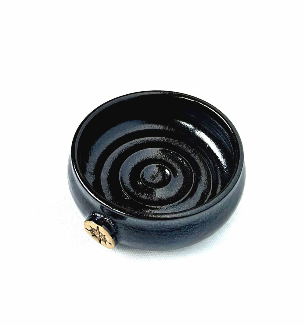 Captain's Choice Classic Lather Bowl -- Gunmetal