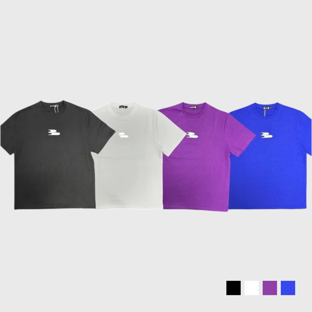 自訂款 銀標LOGO短T