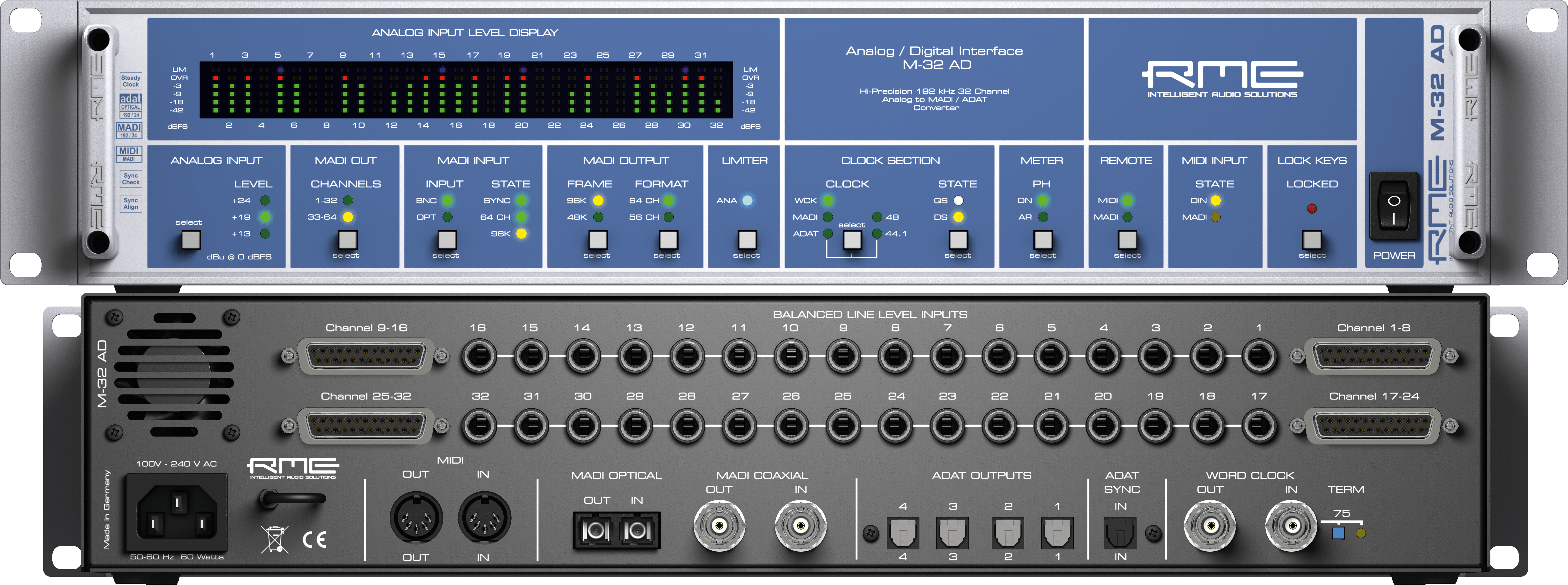 RME Audio M-32 / M-16 AD