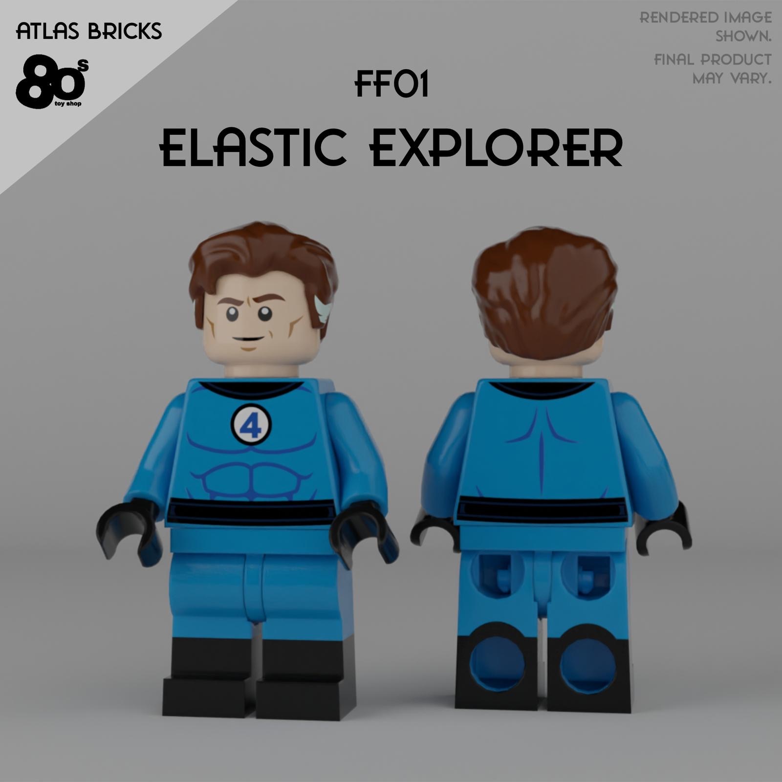 【預訂】【80s Toyshop x Atlas Bricks】探索者