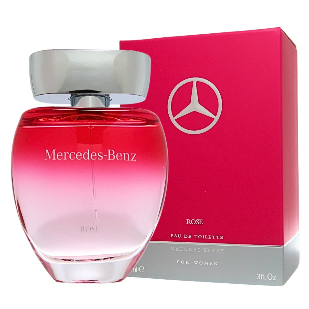 Mercedes Benz 玫瑰情懷女性淡香水 EDT 90ml