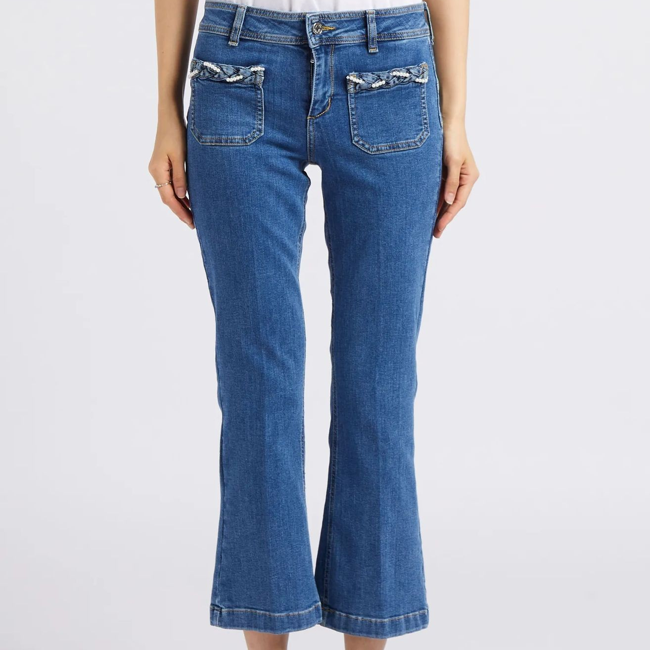 1LJ0404-026 LIU JO Jeans Donna Blue #UA4147D4448 (C-EU-E)