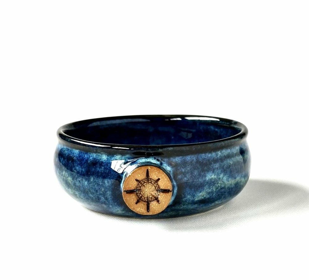 Captain's Choice Classic Lather Bowl - Cobalt