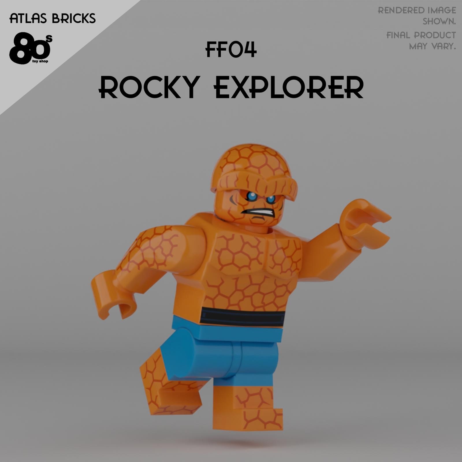 【預訂】【80s Toyshop x Atlas Bricks】岩石探索者