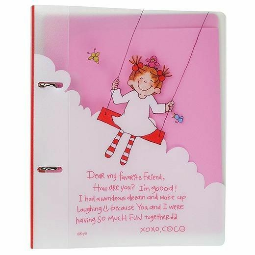 COCO_鞦韆 雙孔A5活頁夾｜日本Greeting Life