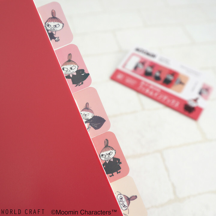 小不點_MOOMIN PET索引貼紙 25枚｜日本WORLD CRAFT
