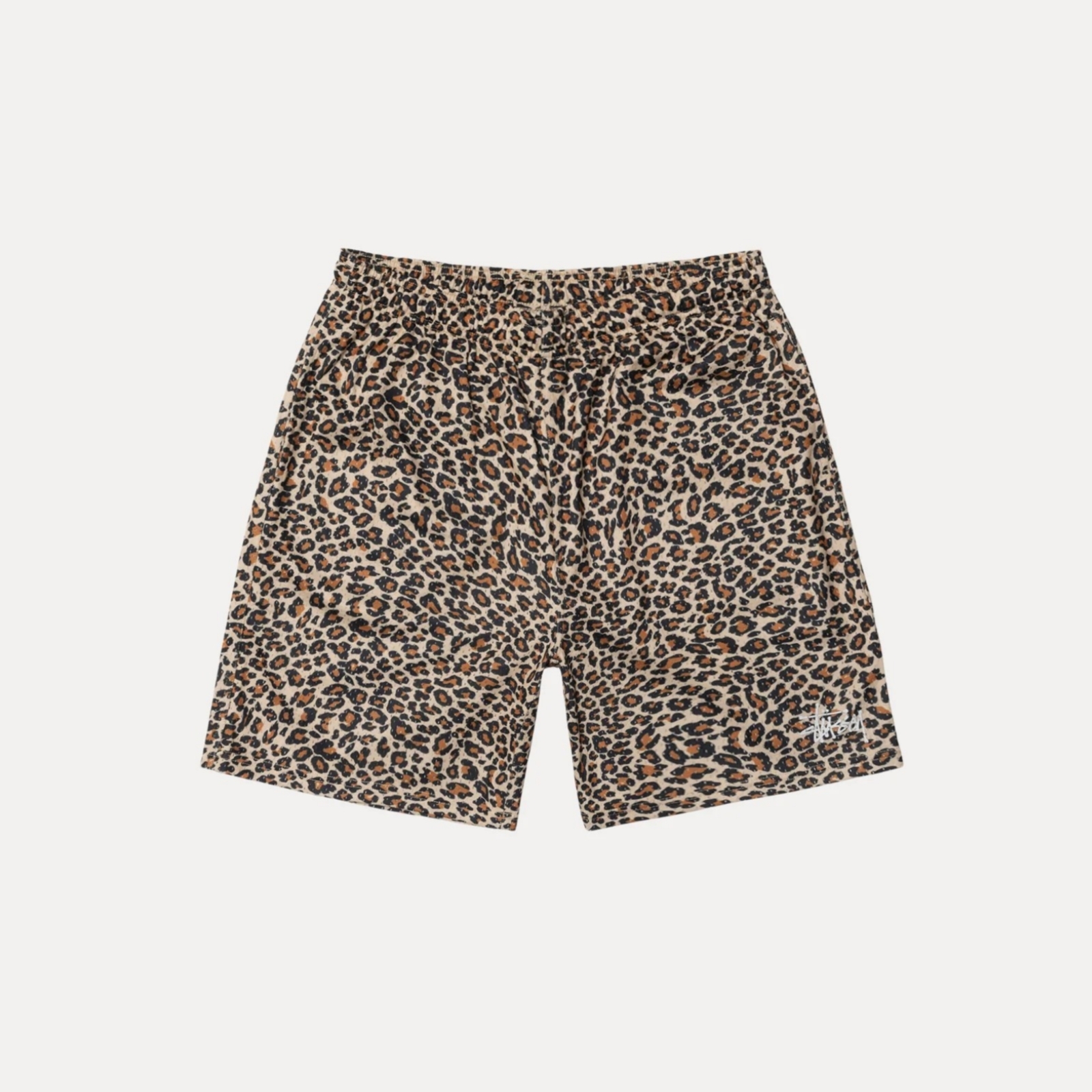 STUSSY BASIC MESH SHORT 豹紋 短褲