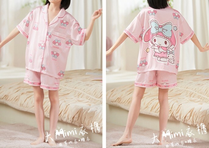 ✔️美樂蒂居家服套裝(親子款)絲質