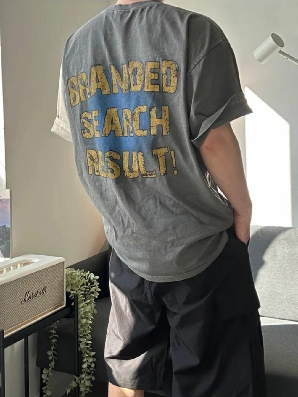 洗水英文字短袖Tee T5674