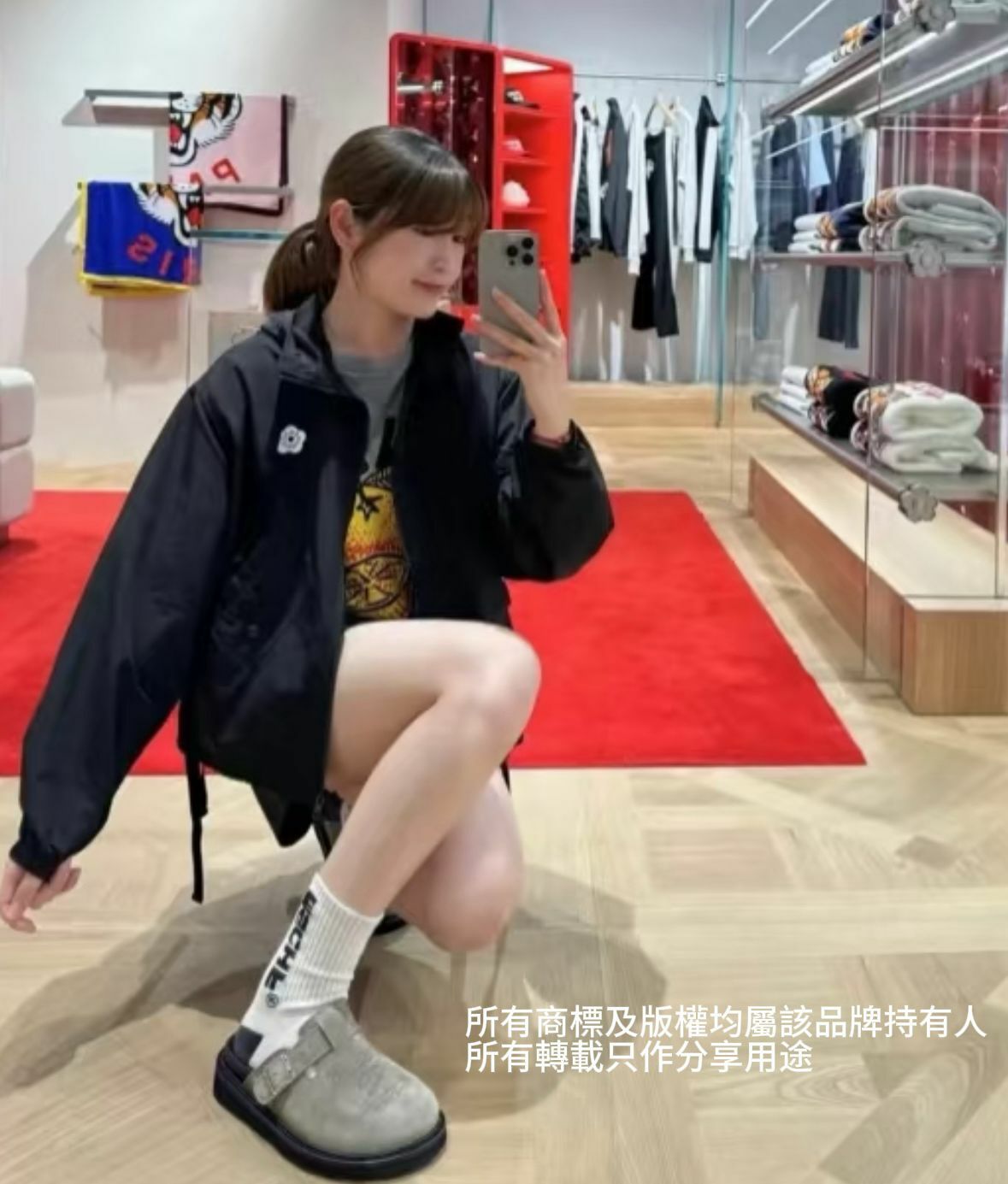 【預購】Kenzo Drawstring Hood G040404 女裝外套