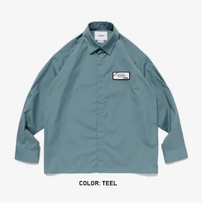 WTAPS 2025 REPO / LS / CTPL. BROADCLOTH SHIRT - PRE ORDER ITEM (預訂中)