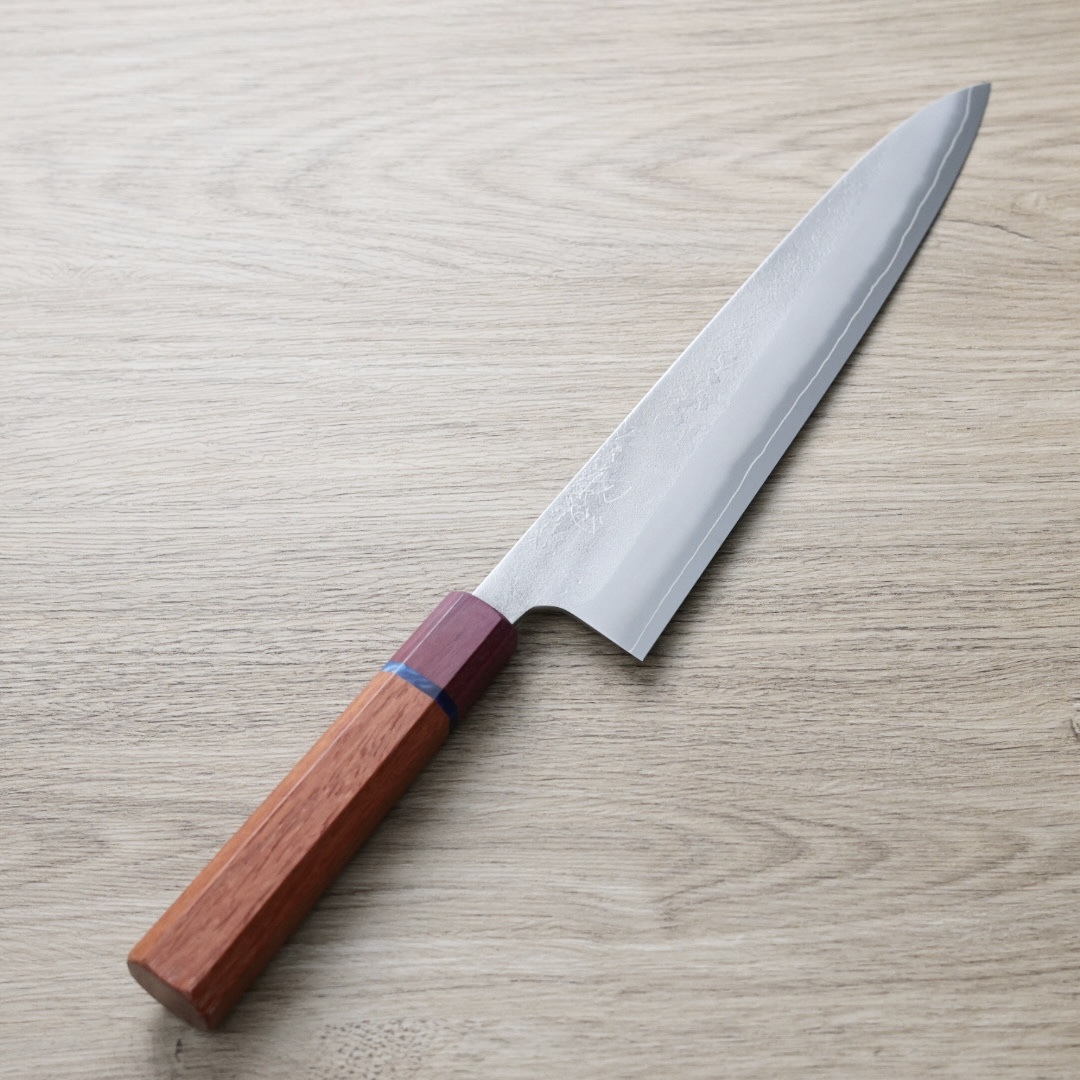 初心x吉金刃物 牛刀 240mm SKD高速鋼 梨地