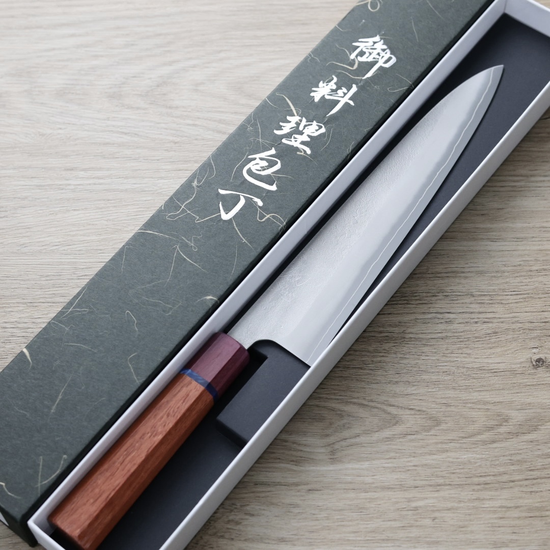 初心x吉金刃物 牛刀 240mm SKD高速鋼 梨地