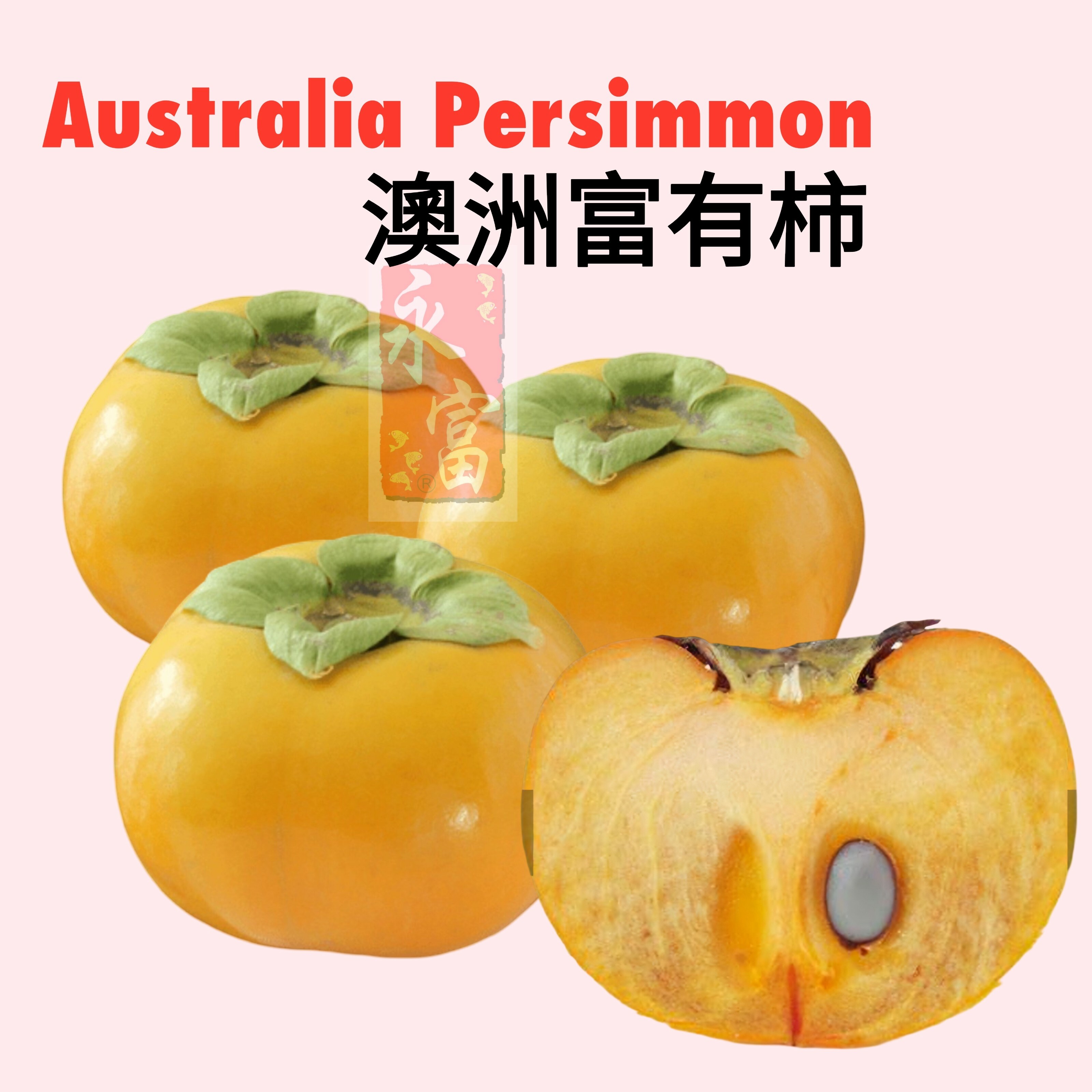 澳洲富有柿(2個)
