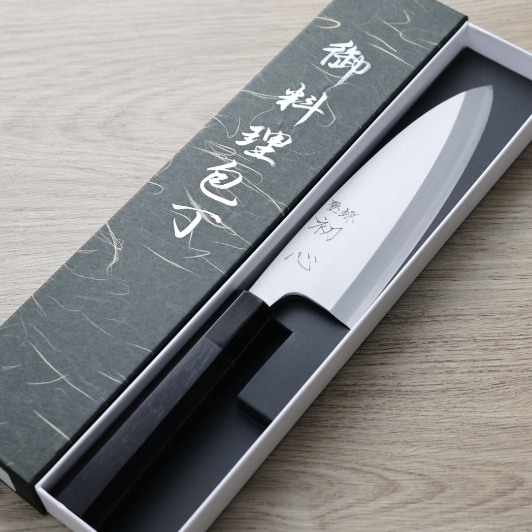 明神利器製作所 初心 出刃 180mm 銀三