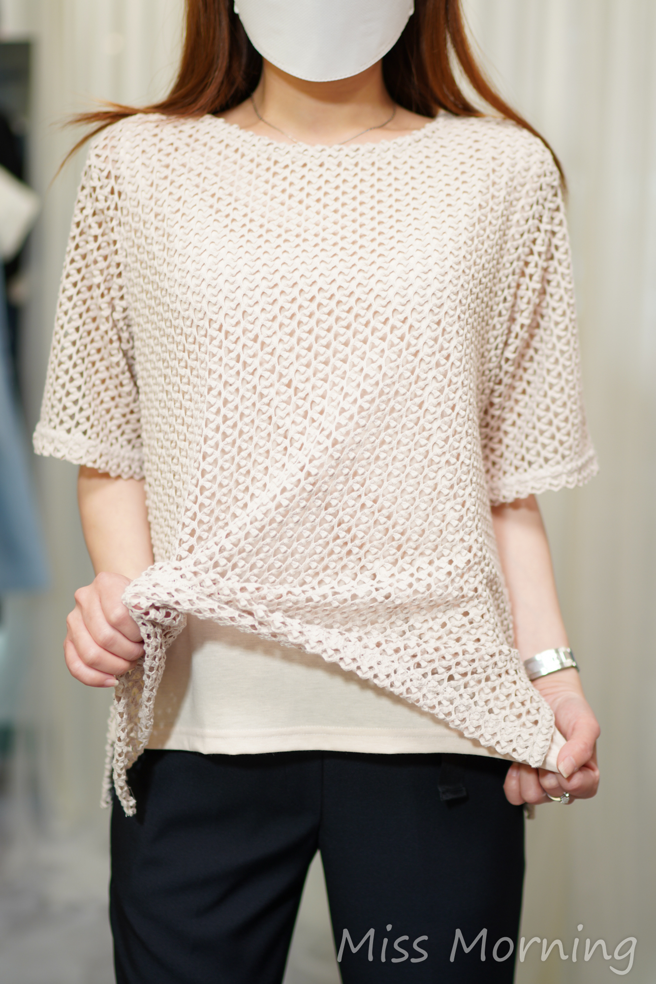 有內里通花上衣(14509)