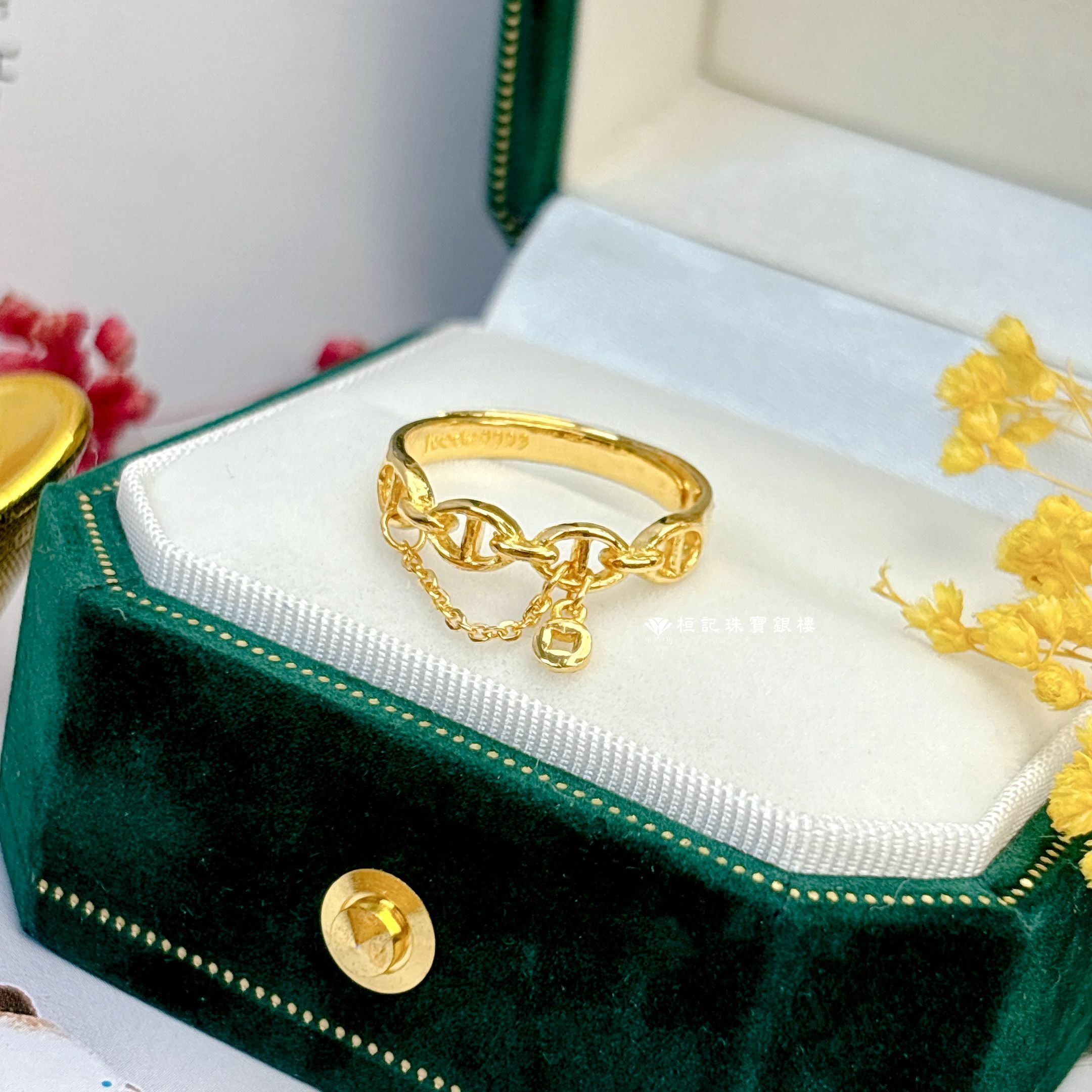 豬你有錢 黃金戒指