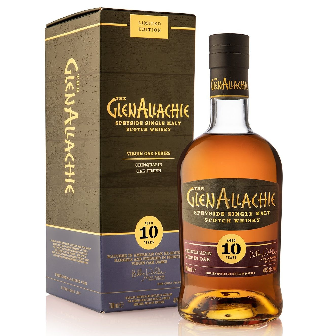 格蘭愛樂奇 10年 美國Chinquapin桶 單一純麥威士忌 700mL