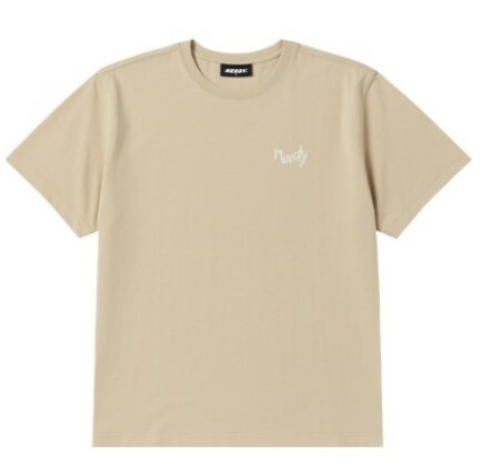 [K] NERDY PNEU24ST3130 MELTING LOGO S/S T-SHIRT,BEIGE, PNEU24ST3130 (KN45)