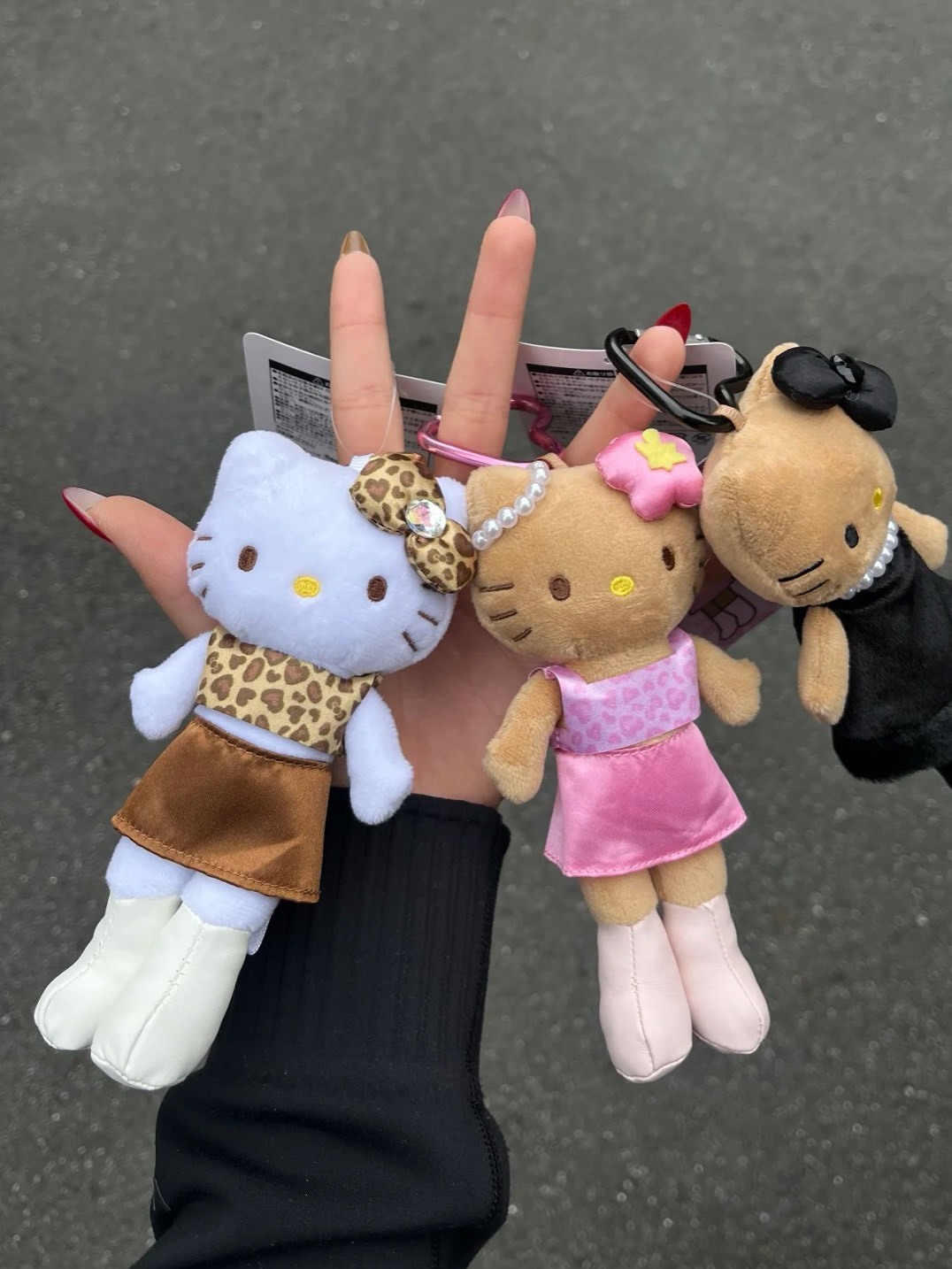 長腿貴婦 HELLO KITTY 掛件