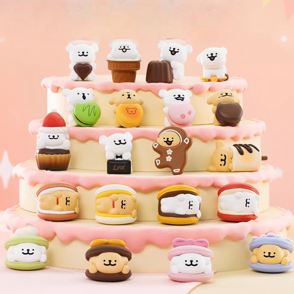TOPTOY 線條小狗 甜品屋系列 盲盒 "單小盒入"公仔 裝飾品 代購/預購