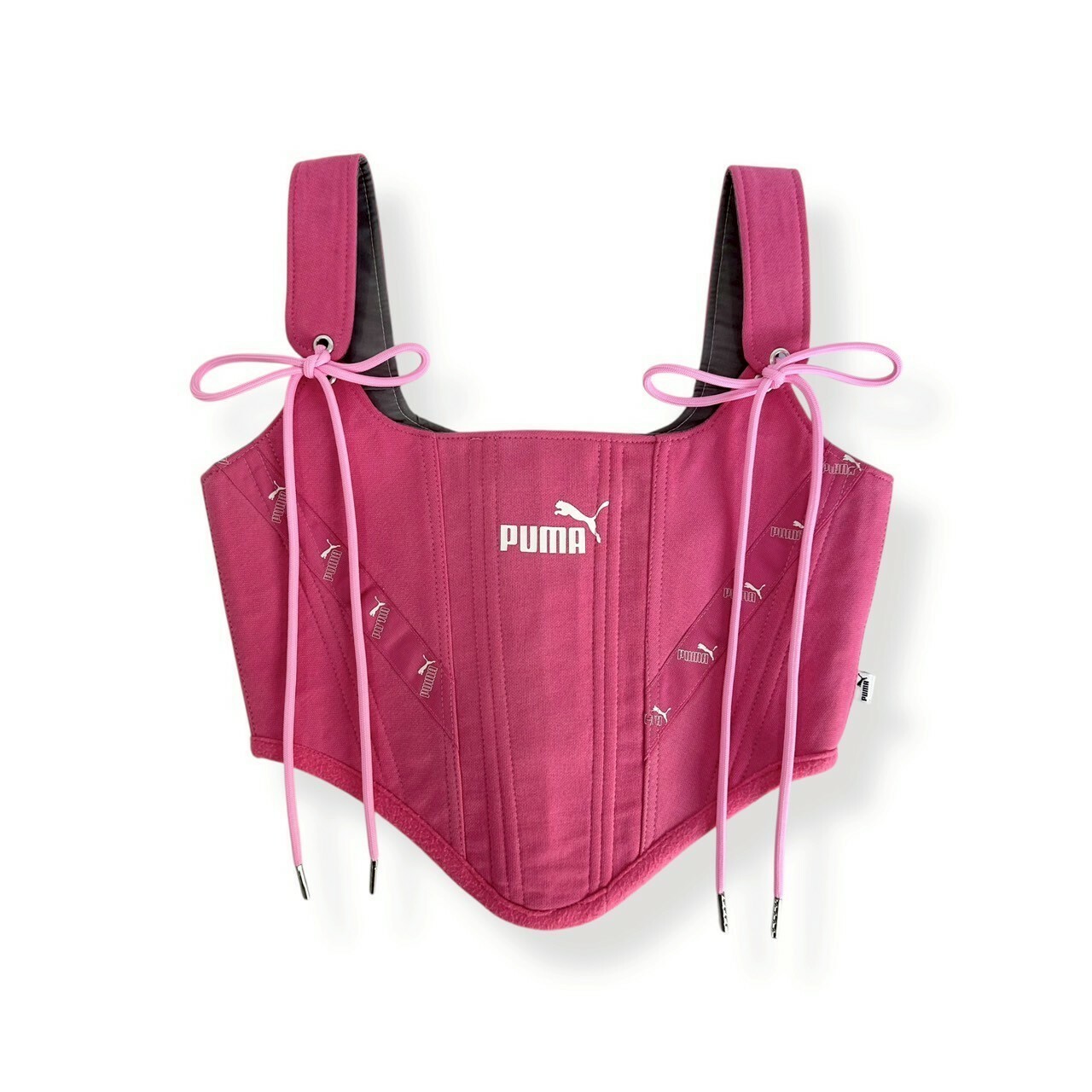 JUSTME - 【現貨一件】泰國復古Remake 併logo帶馬甲 JM017