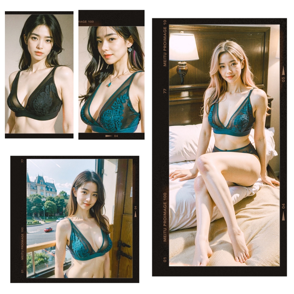 艾波迷亞 深夜信箋深V無鋼圈內衣(6019)