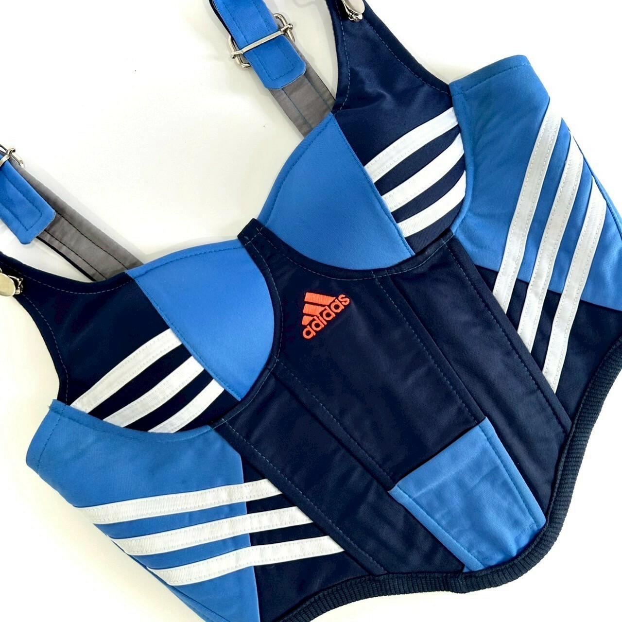 JUSTME - 【售罄】泰國復古Remake 併色間條吊帶背心 (附胸墊) JM020