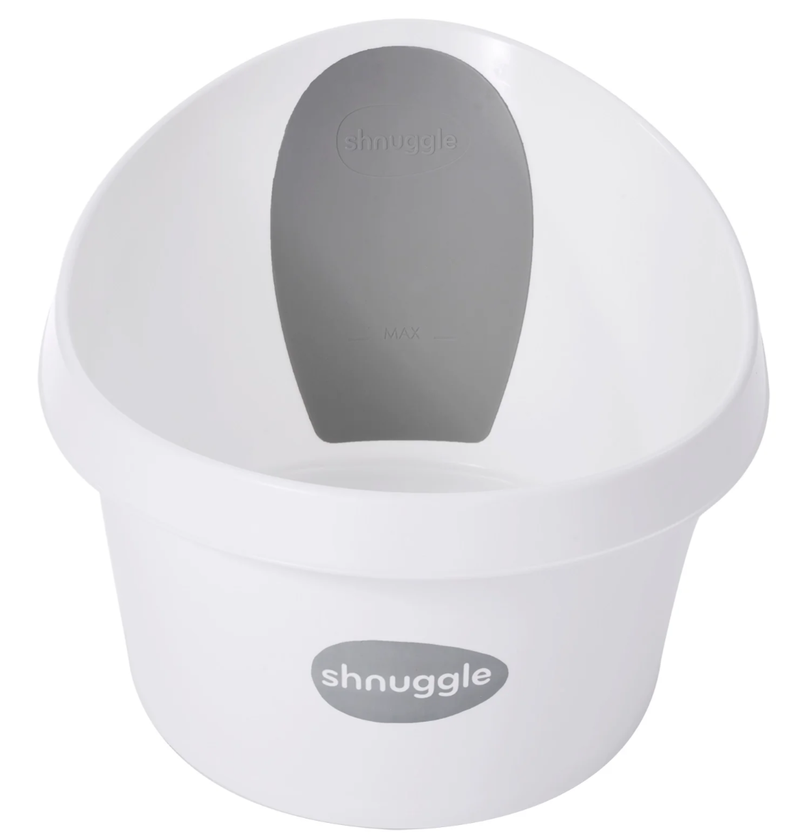 SHNUGGLE 幼兒浴盤 | 適合幼兒玩樂浴盤(兩色可選) | 9個月以上適用 | #適合淋浴 #軟靠墊 #超省水 #凸槽設計 #免浴網